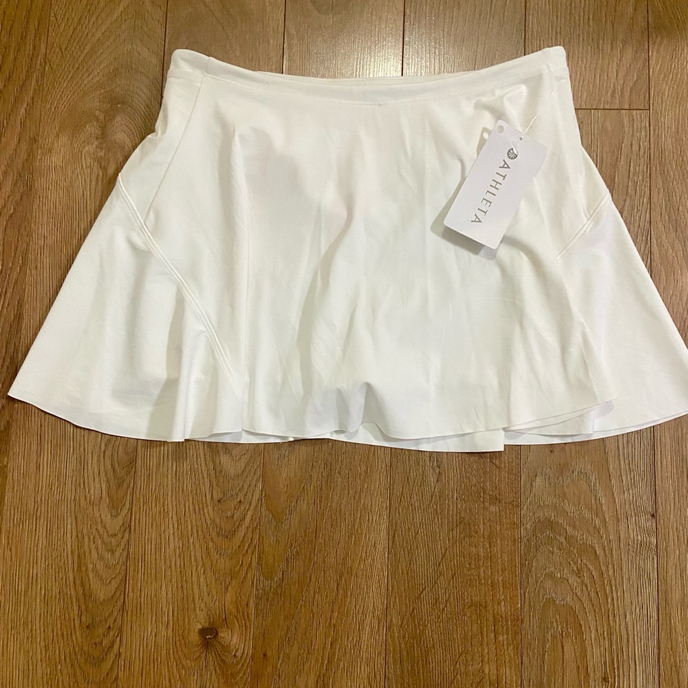 Athleta Women's Classic White Skater Skirt